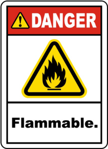 Flammable Sign PNG Picture PNG Clip art