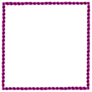 Fuchsia Border Frame Transparent PNG Clip art