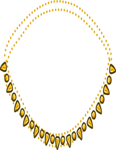 Gold Necklace PNG Transparent Picture PNG Clip art