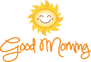 Good Morning PNG Transparent Picture PNG Clip art