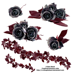 Gothic Rose PNG Free Download PNG Clip art