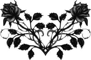 Gothic Rose PNG HD PNG Clip art
