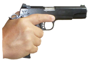 Gun In Hand PNG Image PNG Clip art