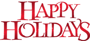 Happy Holidays PNG Image PNG Clip art