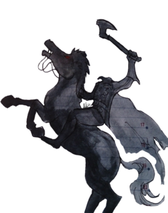 Headless Horseman Transparent PNG PNG Clip art