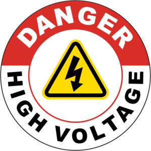 High Voltage Sign PNG Photo Clip art