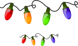 Holly Lights PNG Free Download PNG Clip art