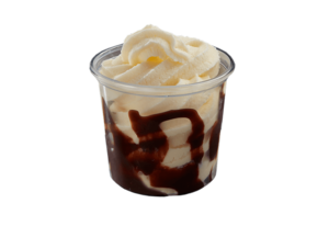Ice Cream Sundae Transparent Background PNG Clip art