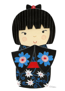 Japanese Doll Background PNG PNG Clip art