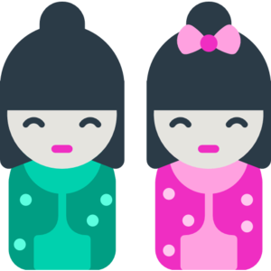 Japanese Doll PNG Image Clip art