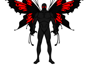 Moth Man Transparent PNG Clip art