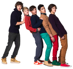 One Direction Transparent Background PNG image