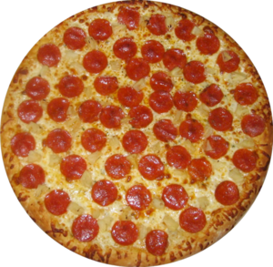 Pepperoni Pizza Transparent Background PNG Clip art