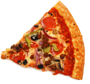 Pizza Slice Transparent Background PNG Clip art