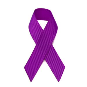 Purple Awareness Ribbon PNG Background Image Clip art