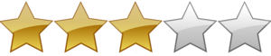 Rating Star PNG Background Image PNG Clip art