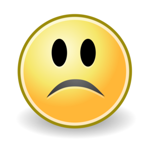 Sad Emoji PNG HD Clip art