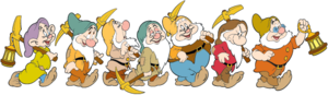 Snow White And The Seven Dwarfs PNG File PNG Clip art