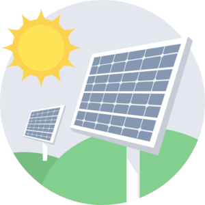 Solar Power System PNG File PNG Clip art