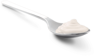 Spoon With Curd PNG PNG Clip art