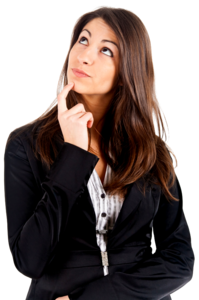 Thinking Woman PNG Pic PNG Clip art
