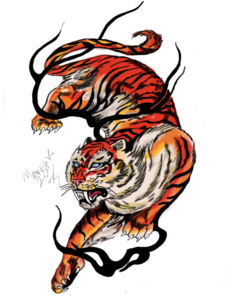 Tiger Tattoos PNG Free Download PNG Clip art