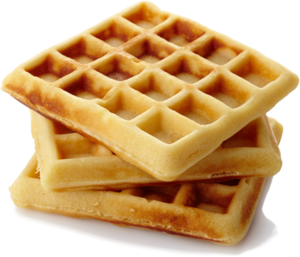 Waffles Transparent Background PNG icons
