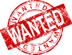 Wanted Stamp PNG HD Clip art