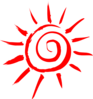 Summer Shining Sun icon png