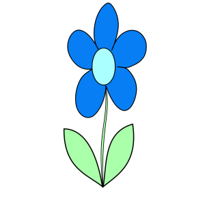 Blue Flower PNG, SVG Clip art for Web - Download Clip Art, PNG Icon Arts