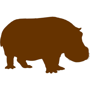 Download Brown Hippo PNG, SVG Clip art for Web - Download Clip Art, PNG Icon Arts