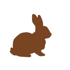 Chocolate Easter Bunny PNG, SVG Clip art for Web - Download Clip Art