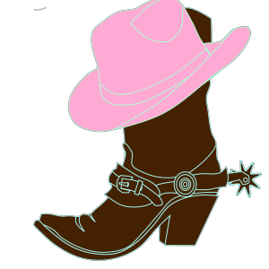 Cowgirl Hat And Boot PNG, SVG Clip art for Web - Download Clip Art, PNG ...