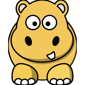 Download Gold Hippo PNG, SVG Clip art for Web - Download Clip Art, PNG Icon Arts