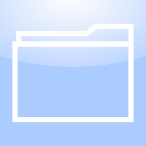 Folder Blue Icon icon png