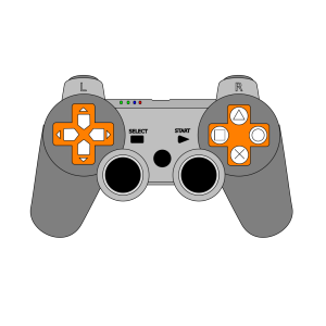 Game Controller Arrow Set Smooth icon png