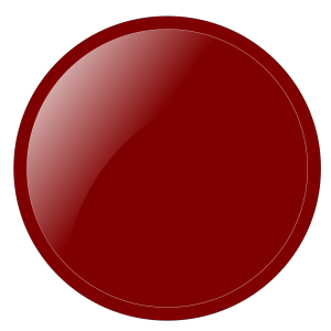Red Question Mark Inside Darker Red Circle, Blue Border icon png