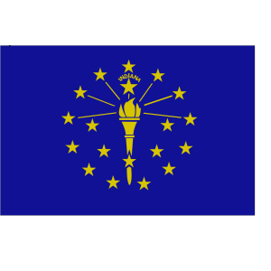 Flag Of Indiana icon png