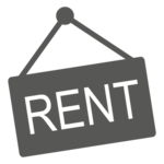 Rent Button, Rent Sticker icon png