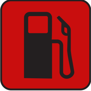 Gas Station Black icon png