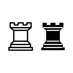 Chess Piece Rook PNG, SVG Clip art for Web - Download Clip Art, PNG ...