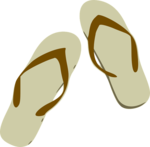 Beach Sandal PNG Clipart icon png