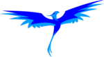 Blue Phoenix PNG HD icon png