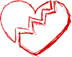 Broken Heart PNG Free Download icon png