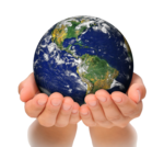 Earth In Hands PNG Free Download icon png