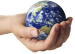 Earth In Hands PNG Photo icon png