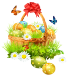 Easter Basket PNG Image icon png