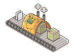 Factory Machine PNG Clipart icon png