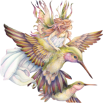 Fairy Bird PNG File icon png