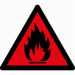 Flammable Sign PNG Pic icon png